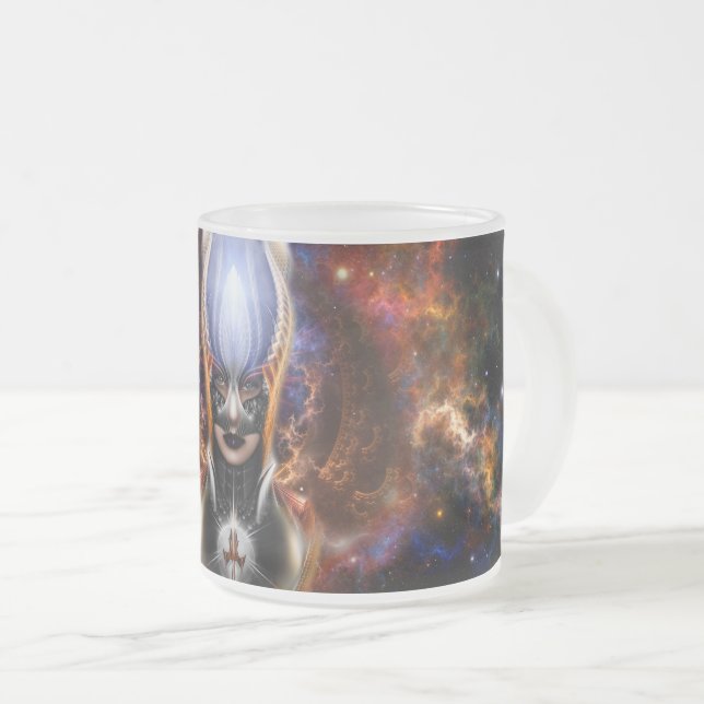 Die arzookische Prinzessin der nebeligen Vier Mattglastasse (VorderseiteRechts)