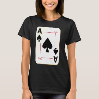 Die As of Spade Card die beste Spielkarte in der T-Shirt