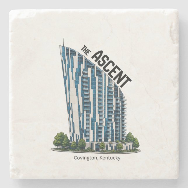 Die Ascent Untersetzer in Covington Kentucky (Vorderseite)