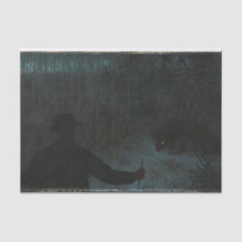 Die Asche und der Wolf Seidenpapier