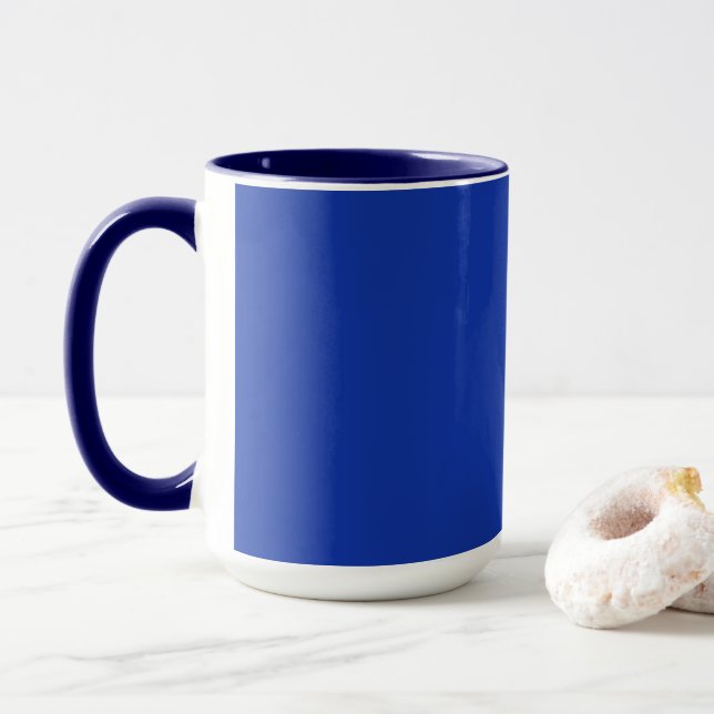 Die Ästhetik des ägyptischen Blau Tasse (Mit Donut)