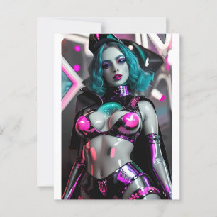 Die Astro-Hexe von Ceti-Alpha 4 Postkarte