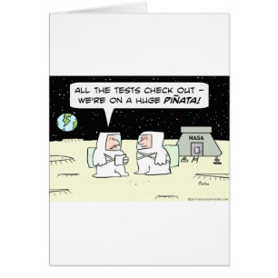 die Astronauten-NASA-Mond Pinataerde