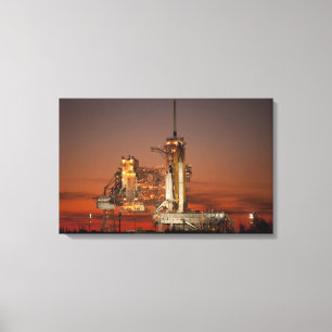 Die Atlantis-Raumfähreprodukteinführung NASA Leinwanddruck