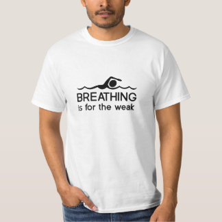 Die Atmung ist für das schwache T-Shirt