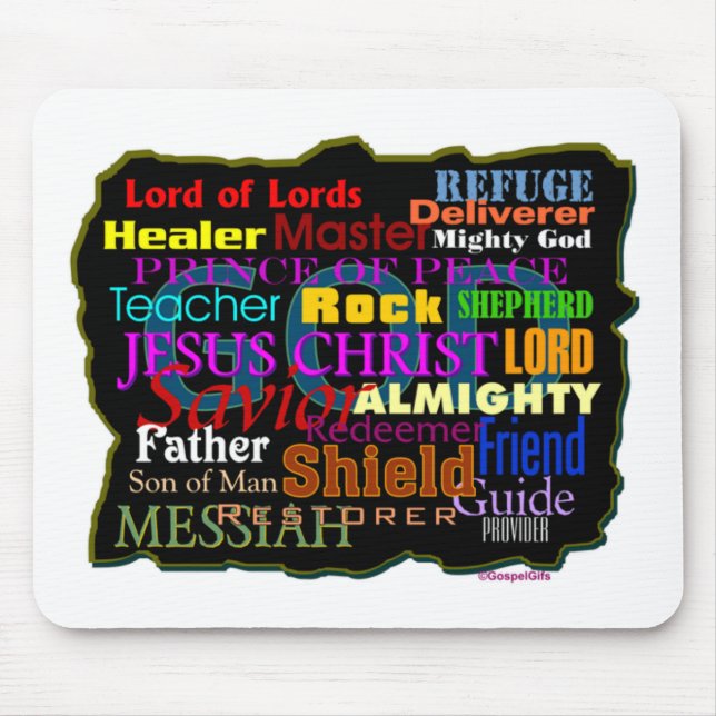 Die Attribute des Gottes Mousepad (Vorne)
