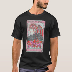 Die Audacity Skelett Tarot Card Sun Evil Eye Aest T-Shirt