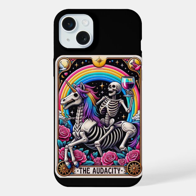 Die Audacity Tarot-Kartensammlung iPhone Hülle (Rückseite)