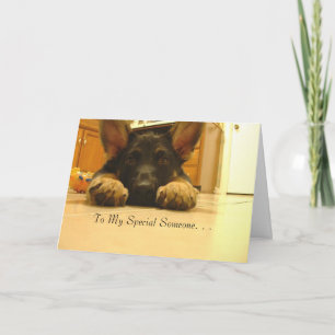 Die Aufbruchkarte III Dankeskarte