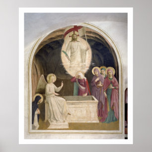 Die Auferstehung Christi und der frommen Frauen Poster