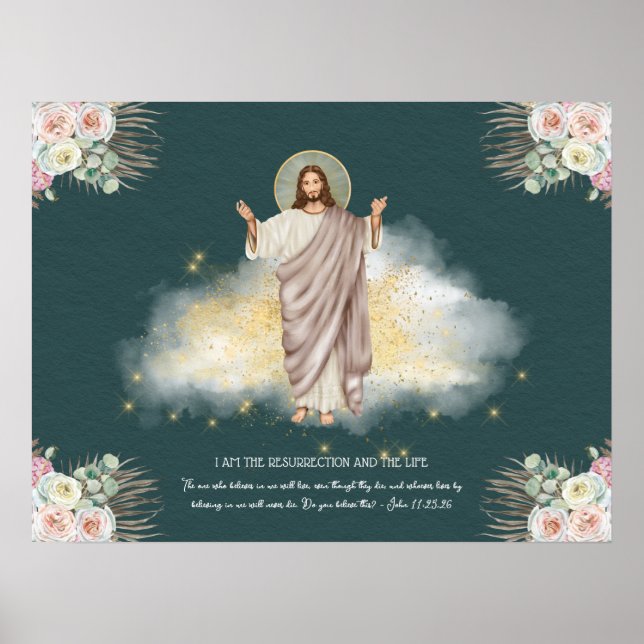 Die Auferstehung Jesu Christi - Ostern Poster (Vorne)