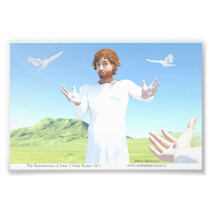 Die Auferstehung Jesu Fotodruck