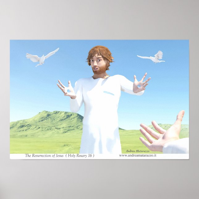 Die Auferstehung Jesu Poster (Vorne)