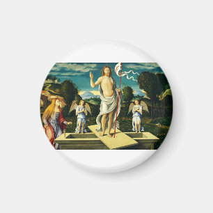 Die Auferstehung Jesu von Girolamo da Santacroc Magnet