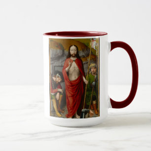 Die Auferstehung, mit den Pilgern von Emmaus Tasse