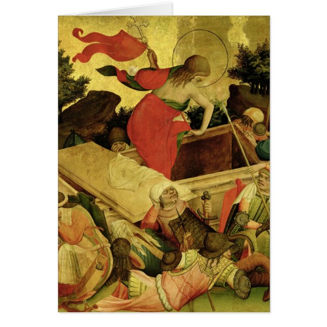 Die Auferstehung, Platte von St- Thomasaltar (Vorne)
