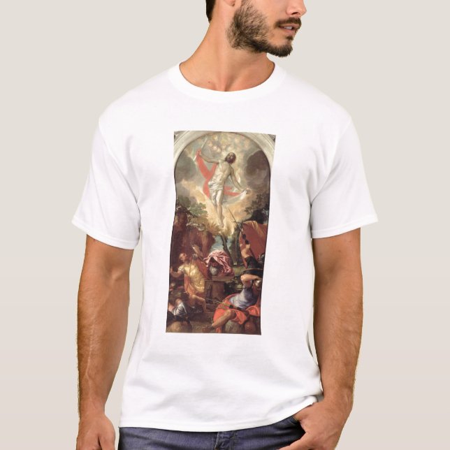 Die Auferstehung von Christus (Öl auf Leinwand) T-Shirt (Vorderseite)
