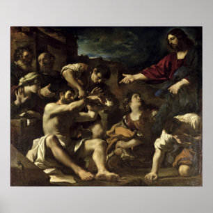 Die Auferstehung von Lazarus, c.1619 Poster