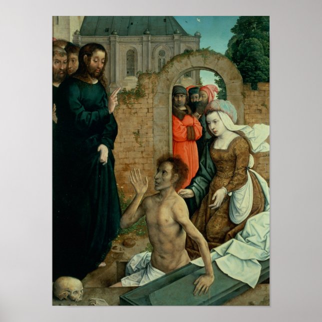 Die Auferstehung von Lazarus Poster (Vorne)
