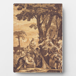 Die Auffindung des Moses aus dem Buch Exodus Fotoplatte