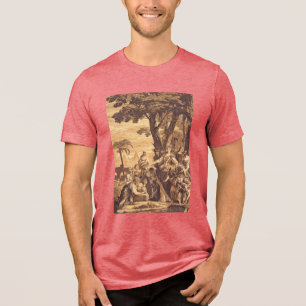 Die Auffindung des Moses aus dem Buch Exodus Tri-Blend Shirt