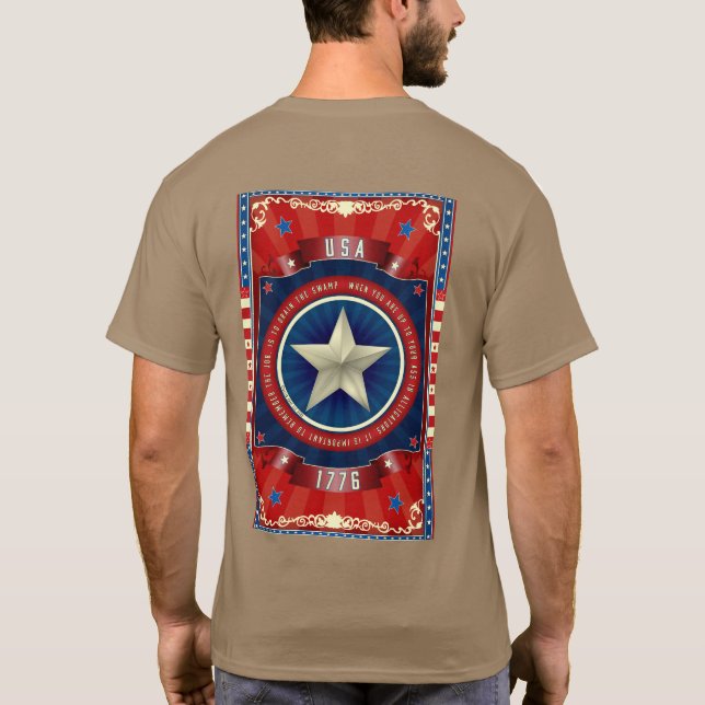 Die Aufgabe ist es, den Sumpf-T - Shirt zu entzieh (Rückseite)