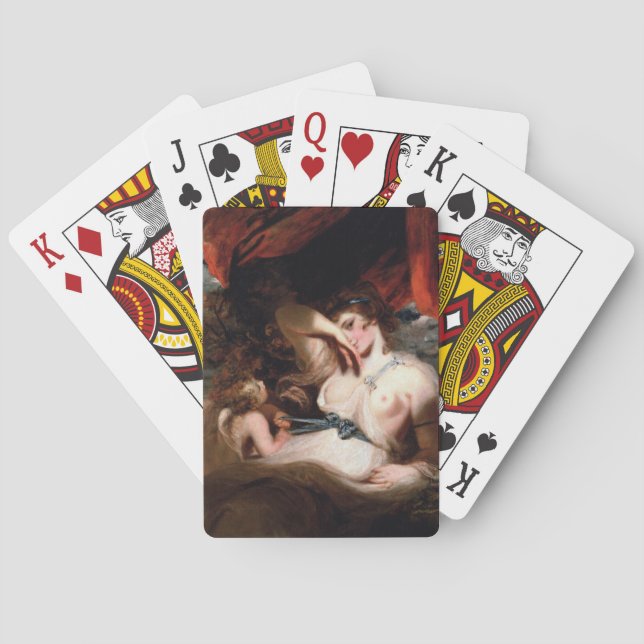 Die Aufhebung der Bindung der Venus-Zone Spielkarten (Rückseite)