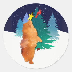 Die Aufkleber der Celestial Chow