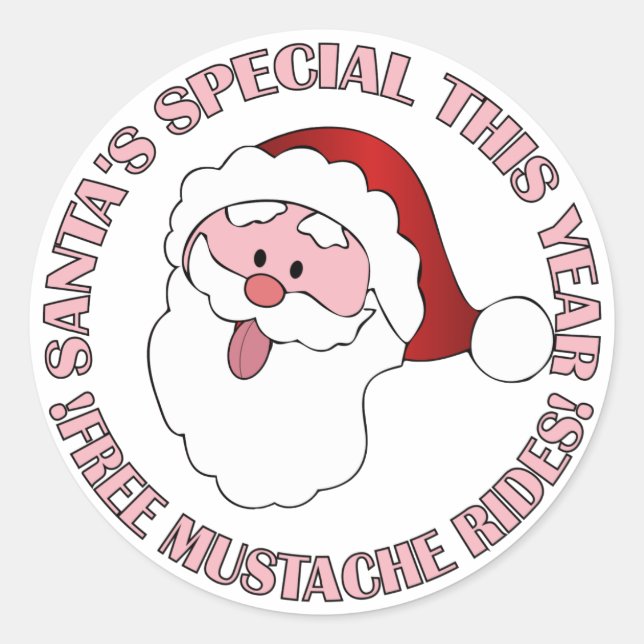Die Aufkleber des Weihnachtsmanns (Vorderseite)