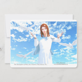 Die Aufnahme Mariä in den Himmel Einladung