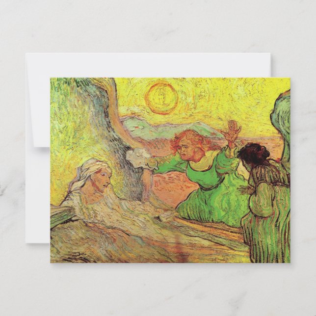 Die Aufstachelung von Lazarus durch Vincent van Go (Vorderseite)