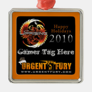 Die Aufstiegs-Weihnachtsverzierung 2010 Ornament Aus Metall