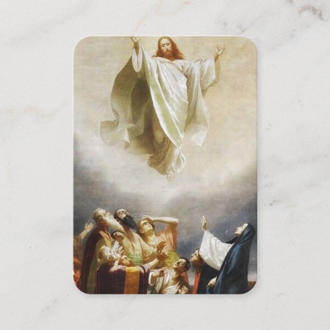 Die Aufstiegsgebet-Karte Visitenkarte (Vorderseite)