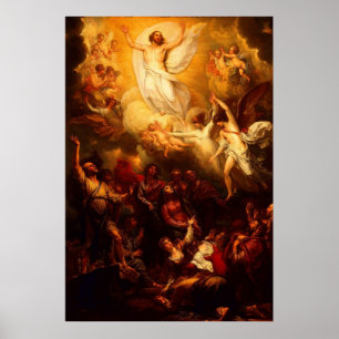 Die Aufszension Christi Poster