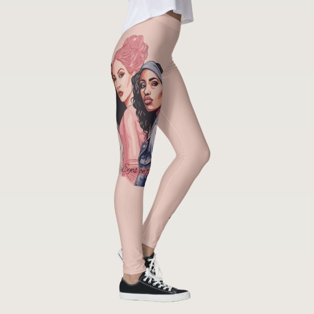 Die Augen auf den Preis Leggings (Rechts)