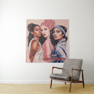 Die Augen auf den Preis Wandteppich