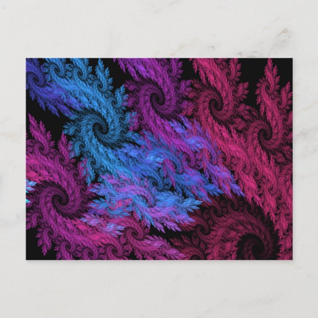 Die Augen der Postkarte Stürme (Vorderseite)