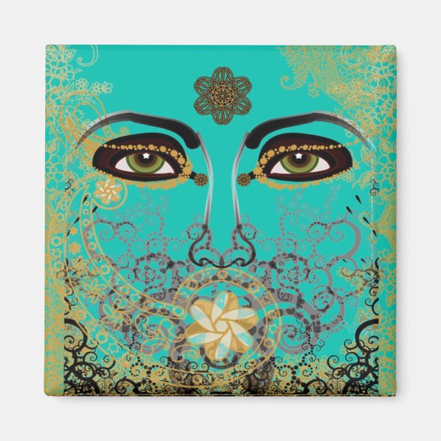 DIE AUGEN DER ZEIT MAGNET (Vorne)