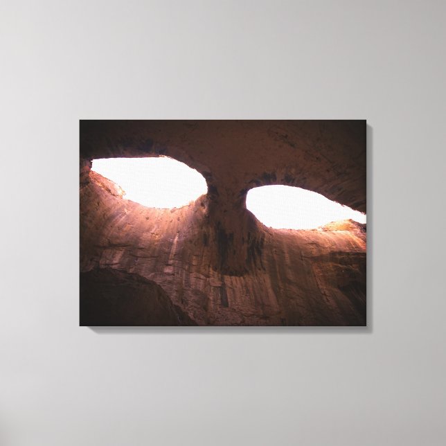 Die Augen Gottes, Nature Foto Canvas drucken Leinwanddruck (Vorderseite)