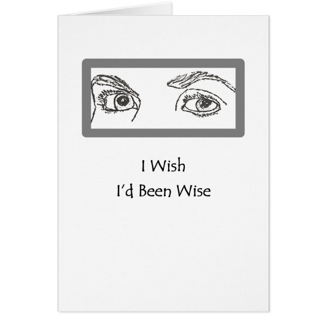 Die Augen sagen, alles Sammlung (Vorne)