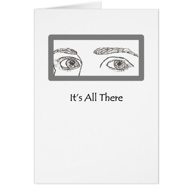 Die Augen sagen, alles Sammlung (Vorne)