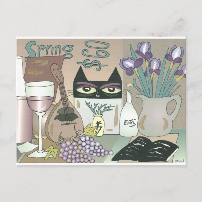 Die Augen sehen zu Postkarte (Vorderseite)