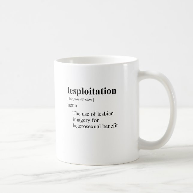 DIE AUSBEUTUNG TASSE (Rechts)