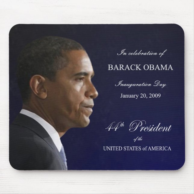 Die Ausgabe Mousepad Barack Obama Kollektors (Vorne)