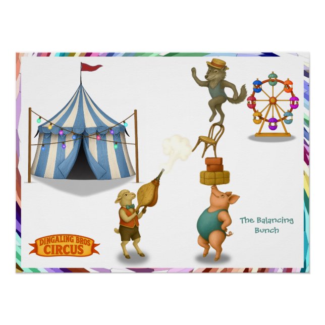 Die ausgewogene Schar Poster (Vorderseite)