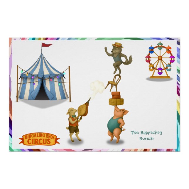 Die ausgewogene Schar Poster (Vorderseite)