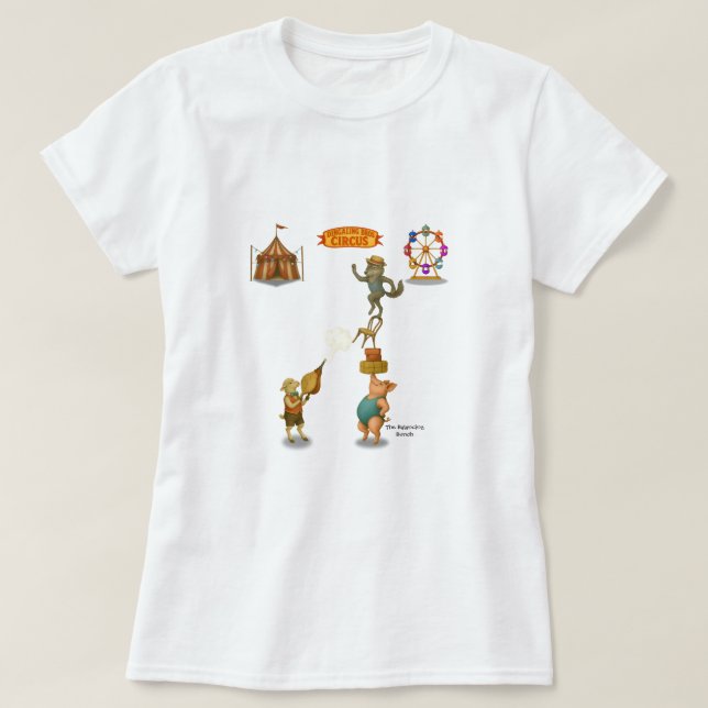 Die ausgewogene Schar T-Shirt (Design vorne)