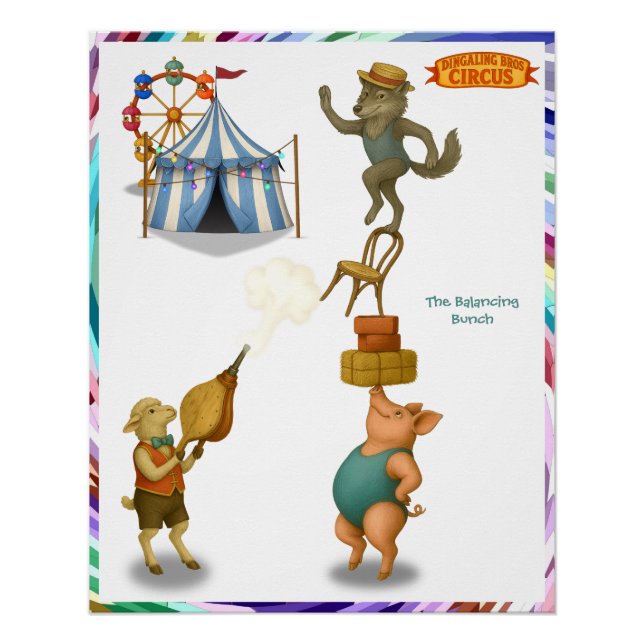 Die ausgewogene Truppe Poster (Vorderseite)