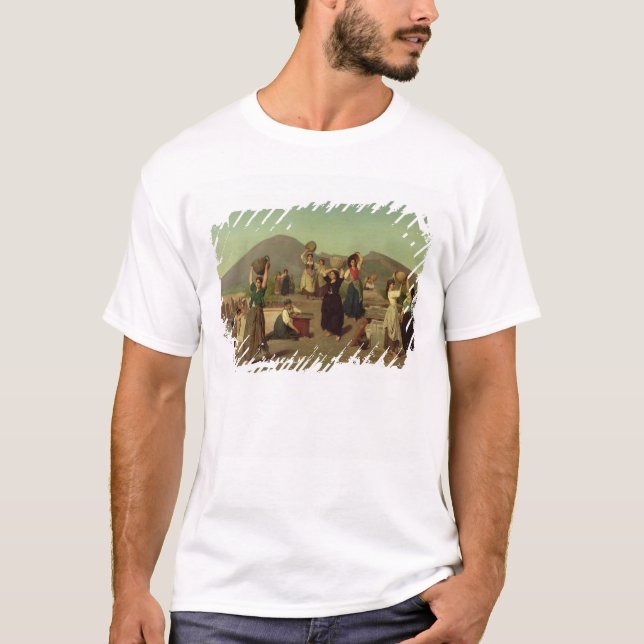 Die Aushöhlungen in Pompeji, 1865 T-Shirt (Vorderseite)