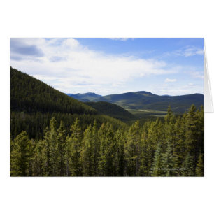 Die Ausläufer von Alberta Kanada.